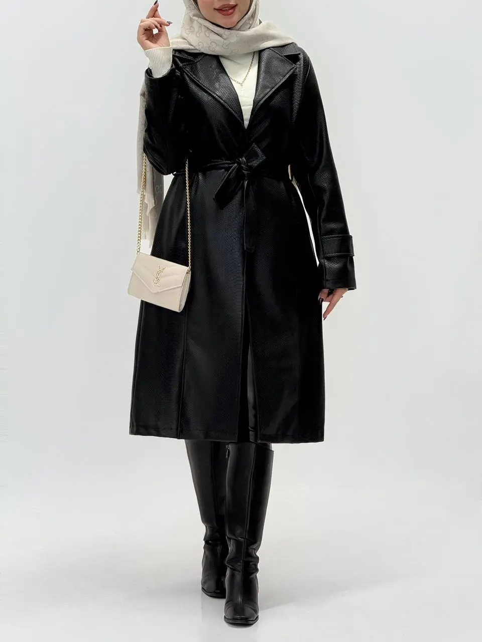 3543 - پالتو چرم شاهان